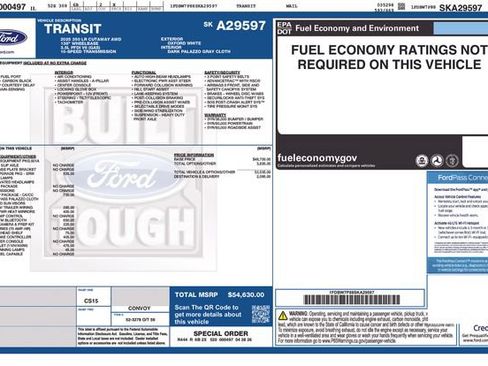 New 2025 Ford Transit 350 AWD w/ Interior Upgrade Package image 25