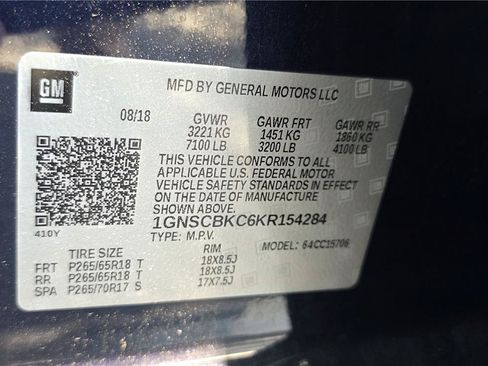 Used 2019 Chevrolet Tahoe LT RWD image 25