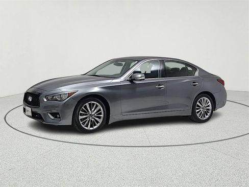 Used 2021 INFINITI Q50 Luxe w/ Seat & Sound Package image 2