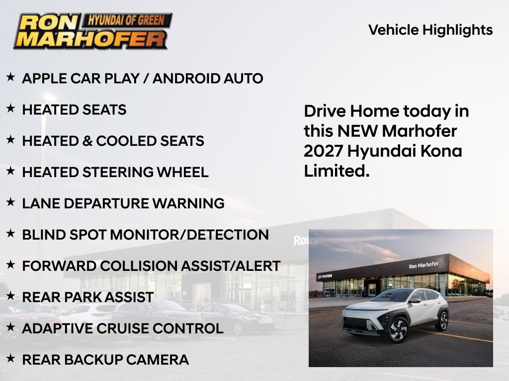 New 2027 Hyundai Kona Limited AWD/4WD image 15