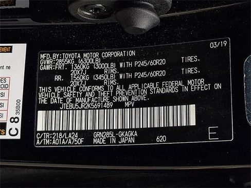 Used 2019 Toyota 4Runner Limited image 27