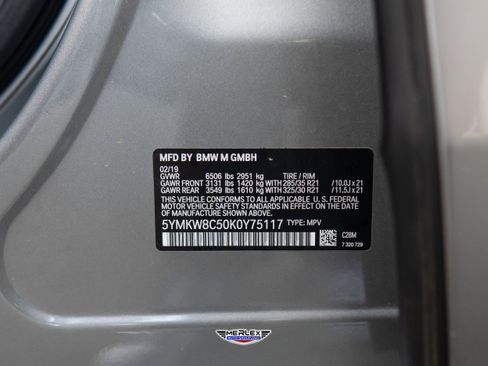 Used 2019 BMW X6 M w/ Executive Package AWD/4WD image 56