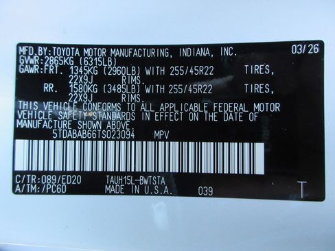 New 2026 Lexus TX 500h AWD image 60