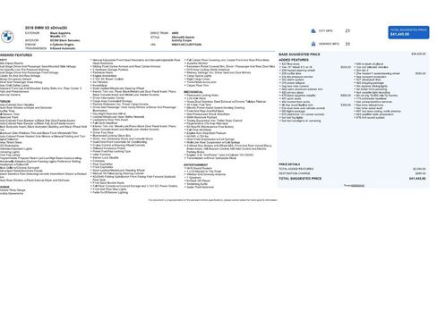 Used 2018 BMW X2 xDrive28i image 9