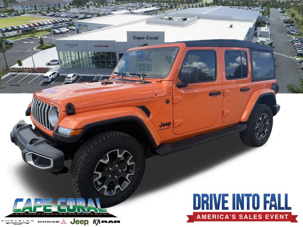New 2026 Jeep Wrangler Unlimited Sahara AWD/4WD 360° Tour