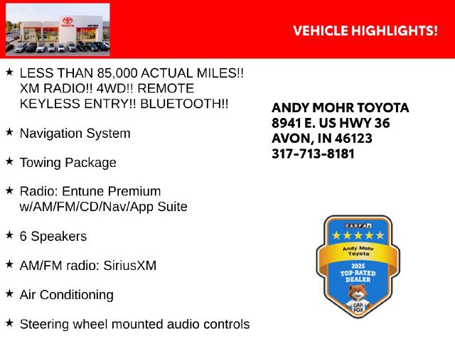 Used 2016 Toyota Tacoma TRD Sport w/ Towing Package AWD/4WD image 2