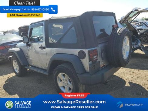 Used 2014 Jeep Wrangler Sport w/ Quick Order Package 24S AWD/4WD image 3