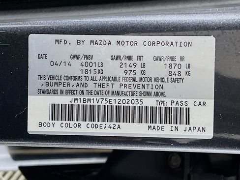 Used 2014 MAZDA MAZDA3 i Touring FWD image 23