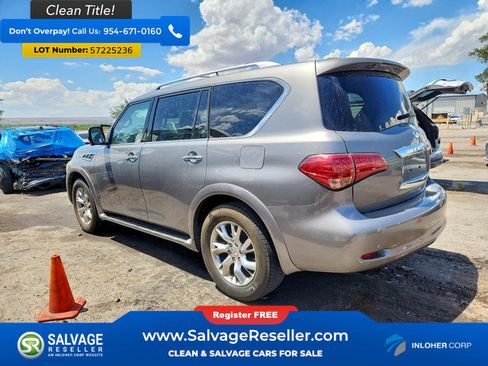 Used 2013 INFINITI QX56 4WD w/ Theater Pkg image 3