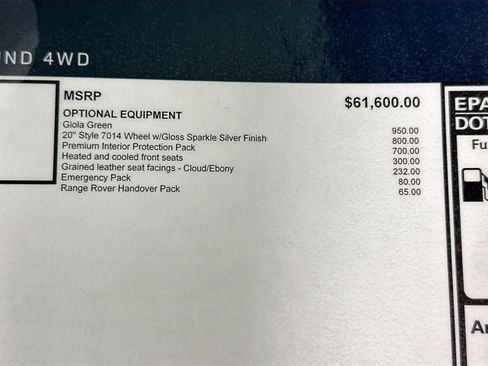 Used 2026 Land Rover Range Rover Velar S image 29