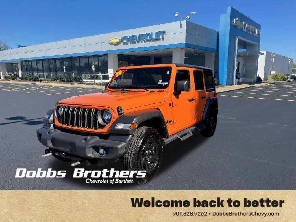 Used 2025 Jeep Wrangler Unlimited Sport AWD/4WD image 3