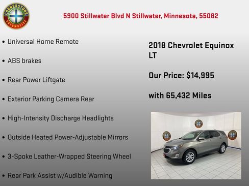Used 2018 Chevrolet Equinox LT image 18