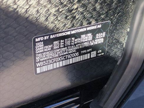 Used 2025 BMW iX xDrive50 w/ Sport Package AWD/4WD image 27