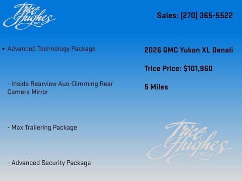 New 2026 GMC Yukon XL Denali AWD/4WD image 3