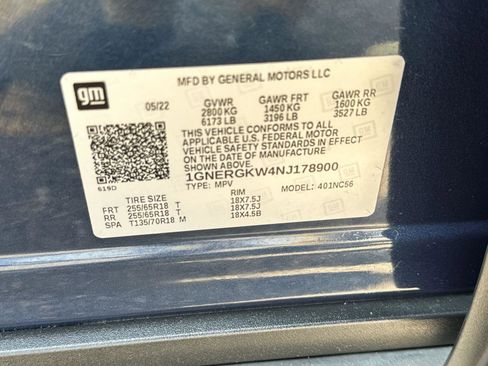 Certified 2022 Chevrolet Traverse LT image 34