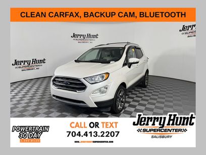 Used 2018 Ford EcoSport Titanium w/ Titanium Cold Weather Package