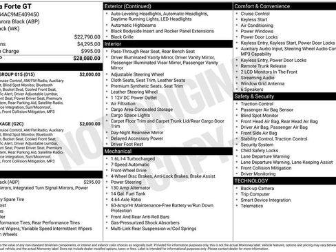 Used 2021 Kia Forte GT w/ GT2 Package FWD image 34