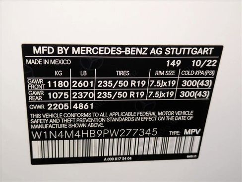 Certified 2023 Mercedes-Benz GLB 250 GLB 250 image 25