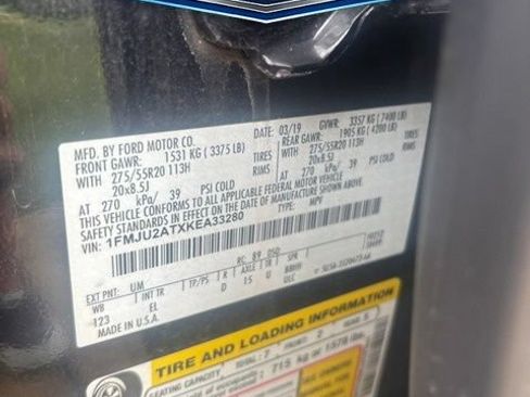 Used 2019 Ford Expedition Limited AWD/4WD image 1