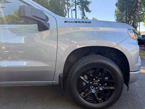 Used 2024 Chevrolet Silverado 1500 Custom w/ LPO, Dark Essentials Package AWD/4WD image 3