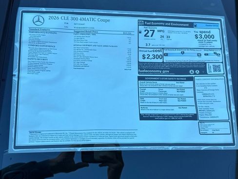 New 2026 Mercedes-Benz CLE 300 300 image 29