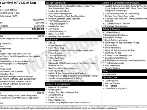 Used 2024 Kia Carnival LX image 3