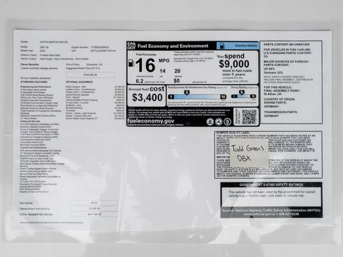 Used 2023 Aston Martin DBX image 79