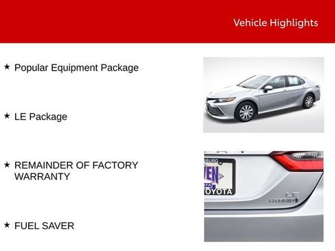 Used 2023 Toyota Camry LE FWD image 9