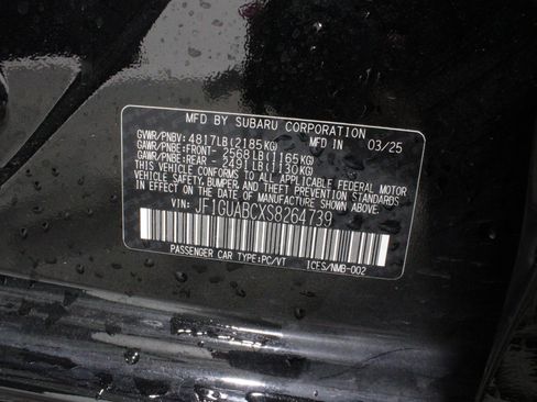 Used 2025 Subaru Impreza 2.0i w/ Popular Package #1A AWD/4WD image 35