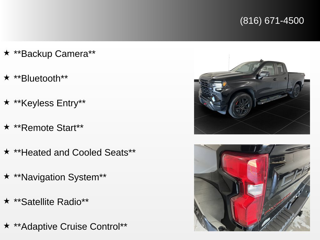 Used 2023 Chevrolet Silverado 1500 RST w/ Redline Edition AWD/4WD image 83