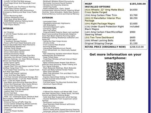 Used 2023 Mercedes-Benz G 63 AMG AMG G 63 4MATIC SUV image 49