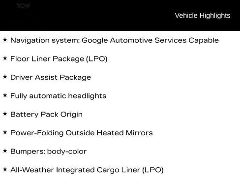Certified 2024 Cadillac Lyriq Sport w/ LPO, Floor Liner Package RWD image 6