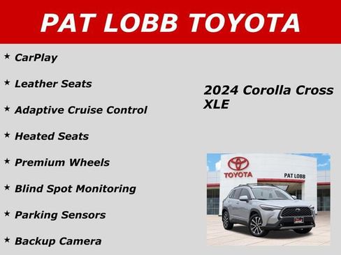 Used 2024 Toyota Corolla Cross XLE w/ Convenience Package FWD image 40