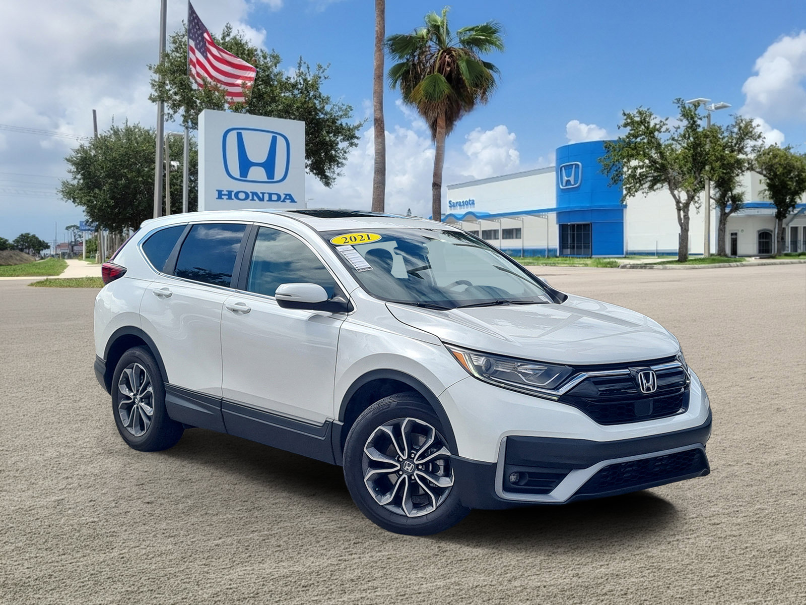 Used 2021 Honda CR-V EX image 1