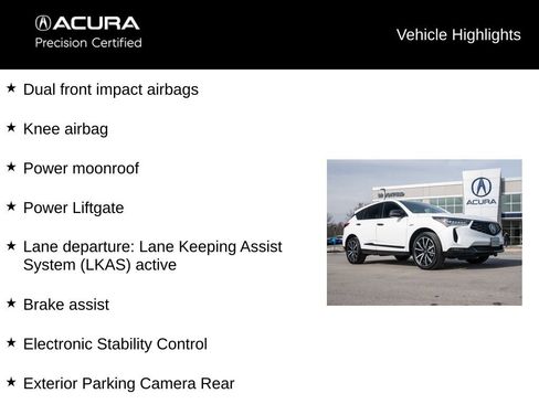 Certified 2025 Acura RDX AWD w/ A-Spec & Advance Pkg image 13