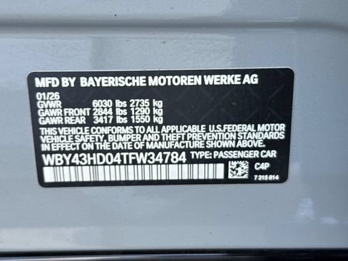 New 2026 BMW i4 xDrive40i w/ M Sport Package AWD/4WD image 34