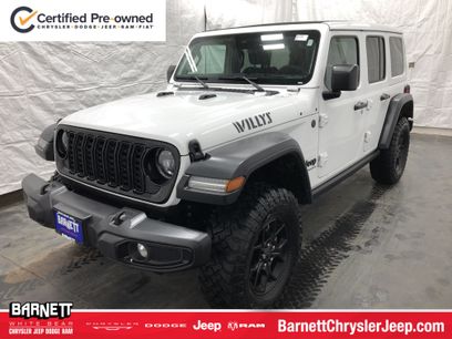 Certified 2024 Jeep Wrangler Unlimited Sport