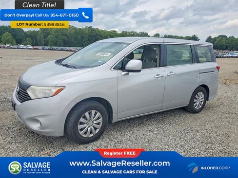 Used 2014 Nissan Quest S FWD image 1