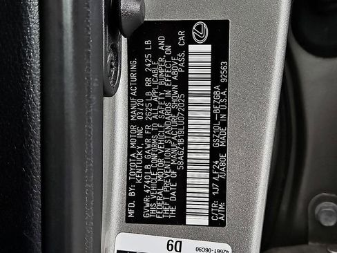 Used 2020 Lexus ES 350 F Sport image 29