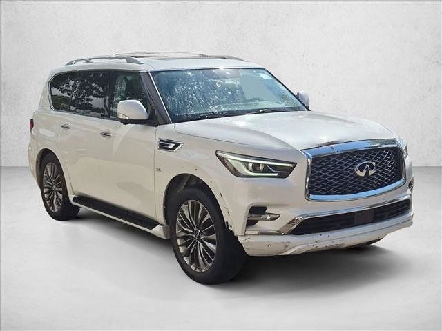 Used 2019 INFINITI QX80 Luxe w/ 22" Wheel Package AWD/4WD image 3