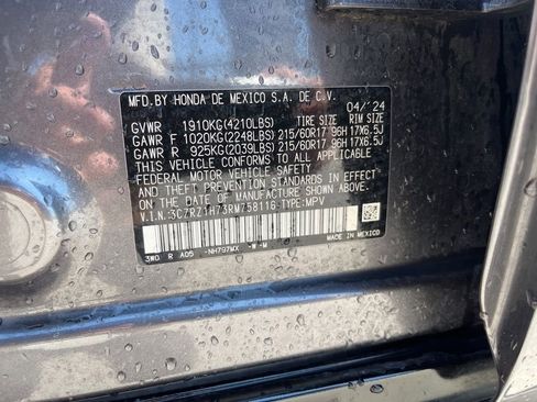Certified 2024 Honda HR-V EX-L image 10