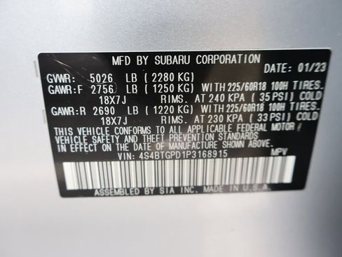 Used 2023 Subaru Outback Touring XT image 42