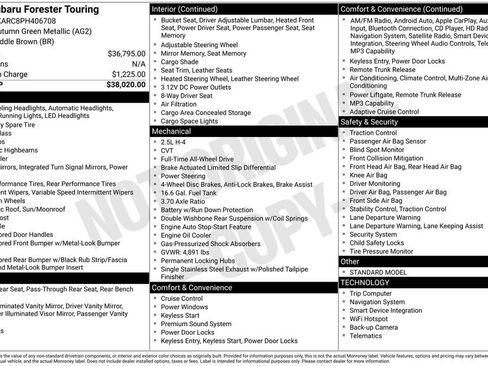 Certified 2023 Subaru Forester Touring AWD/4WD image 34