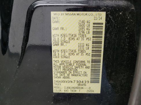 Used 2015 Nissan Frontier PRO-4X image 33