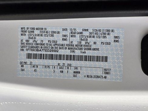 New 2026 Ford F350 XL w/ XL Chrome Package AWD/4WD image 37
