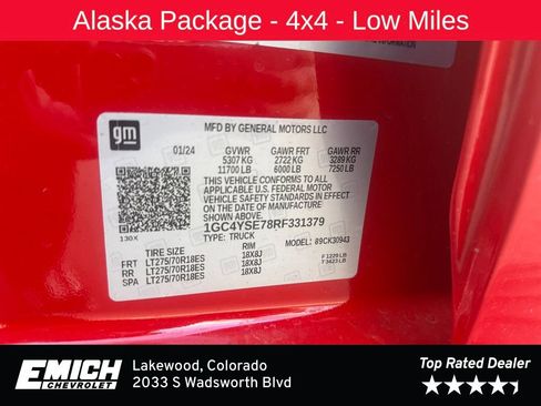 Used 2024 Chevrolet Silverado 3500 W/T image 29