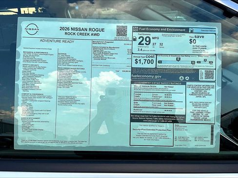 New 2026 Nissan Rogue SV image 19