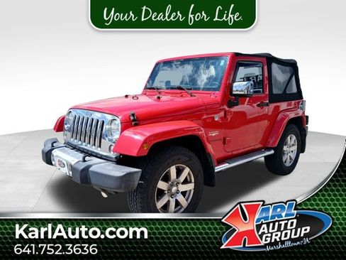 Used 2015 Jeep Wrangler Sahara w/ Mopar Chrome Edition Group AWD/4WD image 1