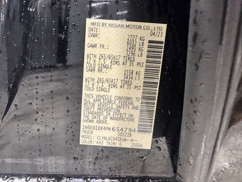 Certified 2023 Nissan Frontier SV image 31