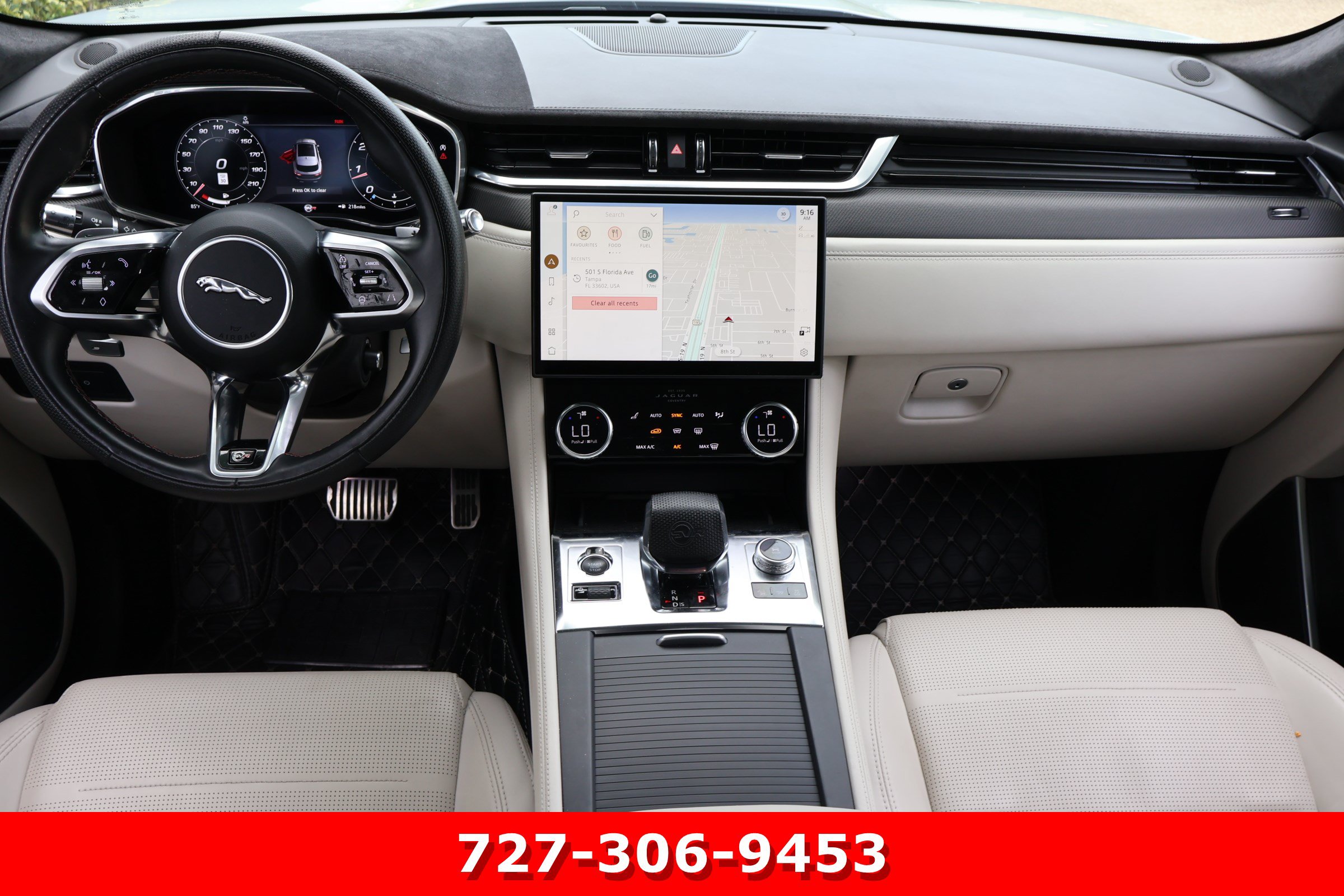 Used 2021 Jaguar F-PACE SVR AWD/4WD image 17